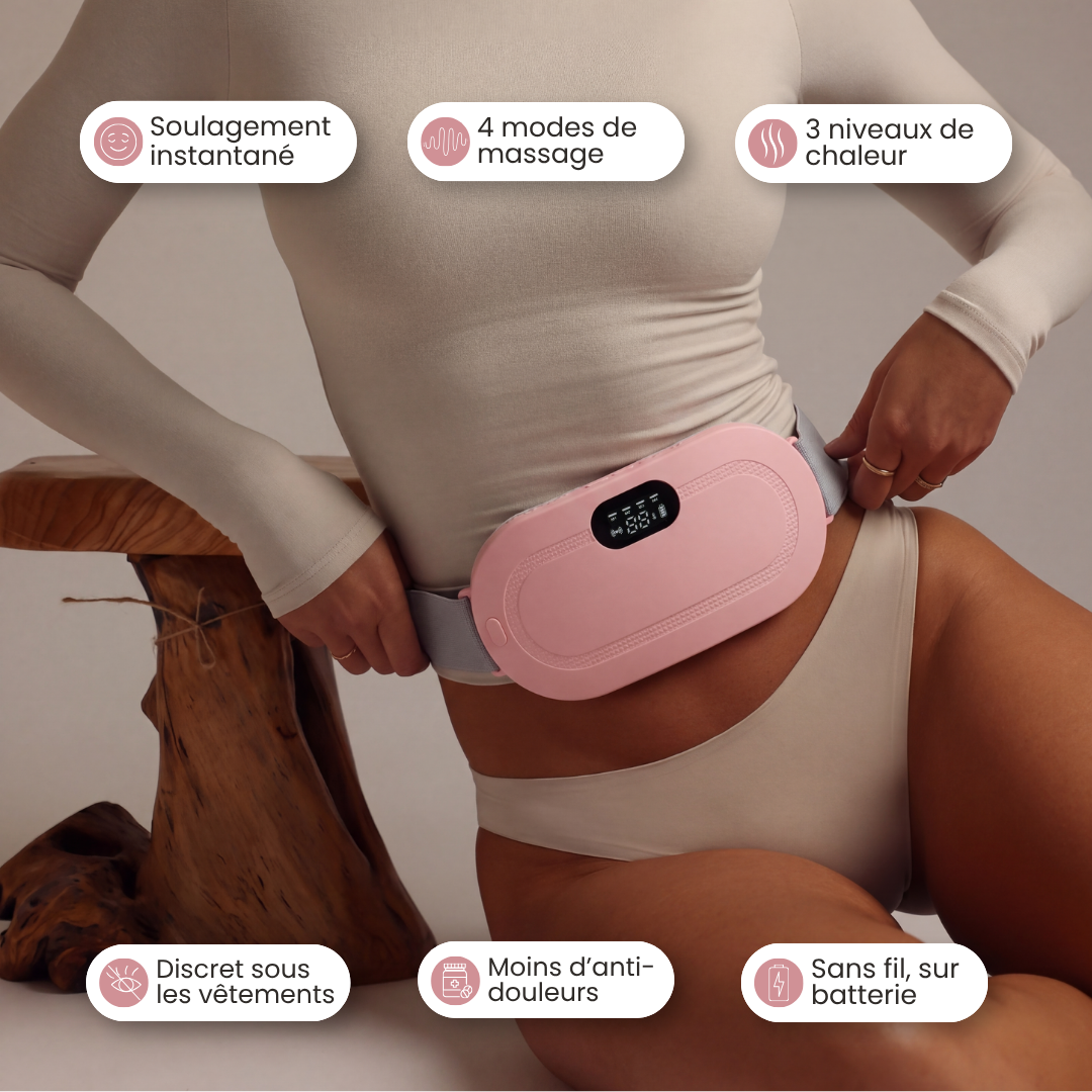 Ceinture chauffante et massante - Esmée