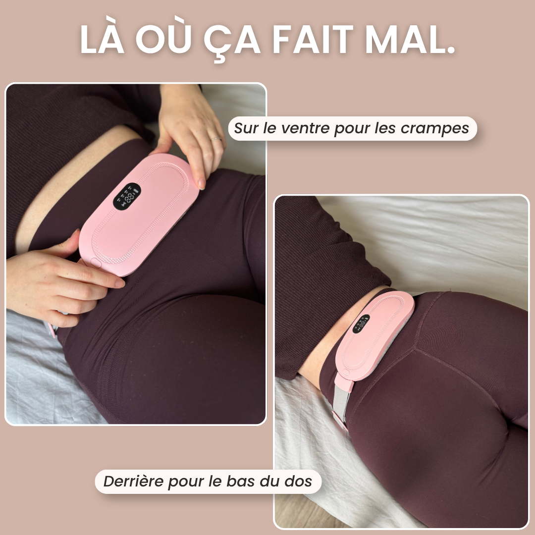 Ceinture chauffante et massante - Esmée