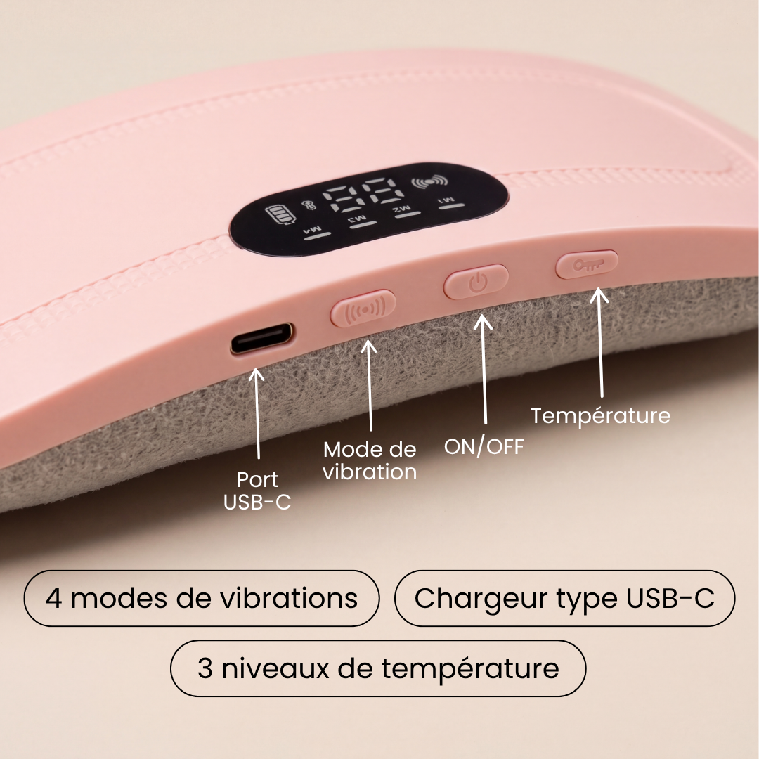 Ceinture chauffante et massante - Esmée